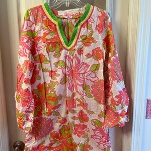 Lilly Pulitzer swim Cover Up! Size Medium! EUC